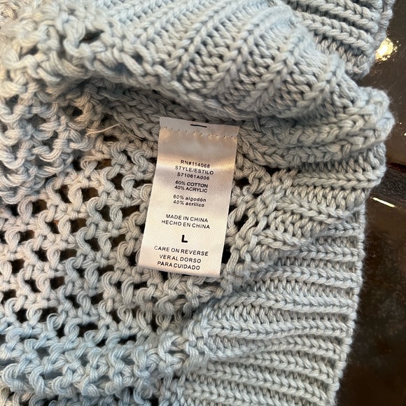 Ten Sixty Sherman Light Blue Sweater - L - Picture 7 of 7